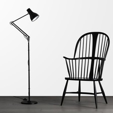 Stehlampe grau verstellbar Anglepoise Typ 75 UVP 289£