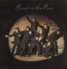 LP Paul McCartney & Wings Band On The Run POSTER INCLUDED NEAR MINT Apple