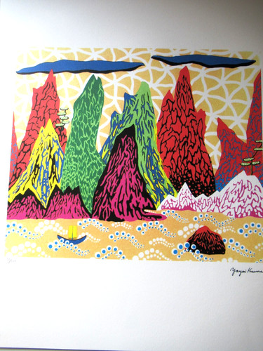 Yayoi kusama lithographie - yayoi, kusama: