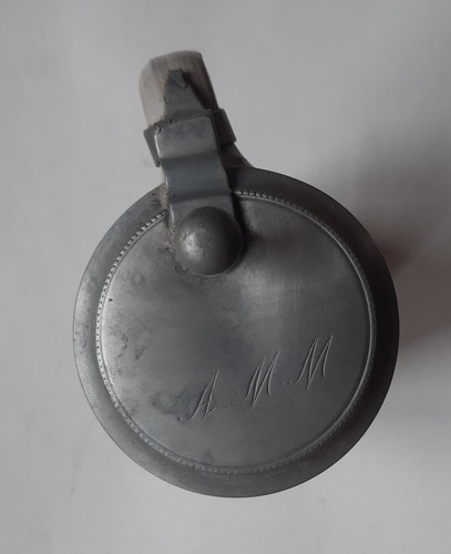 Bierkrug mit zinndeckel 1 - mit,