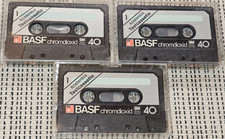 BASF Testcassette SM 40 IEC II/High Posion *Unbeschriftet* 1978