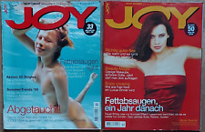 Joy Zeitschrift, Ausgaben Februar und Oktober 1998, gut erhalten