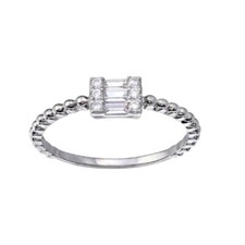 Sterlingsilber Damen Ring W /