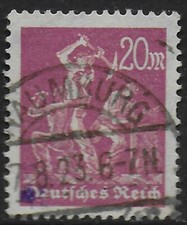 German Reich stamps 1922 MI