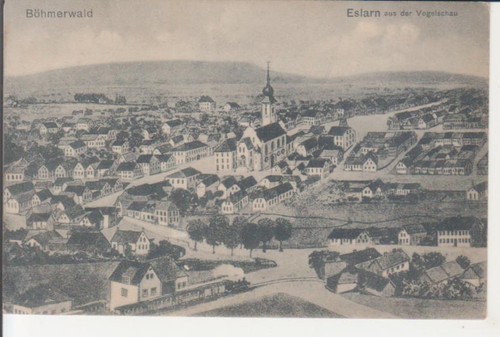Eslarn aus der - , vogelschau