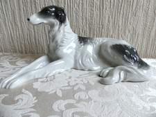 Porzellan Hund Barsoi Windhund