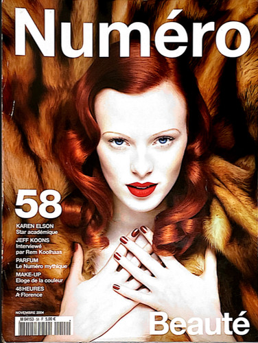 Karen elson ruslana korshunova - karen,