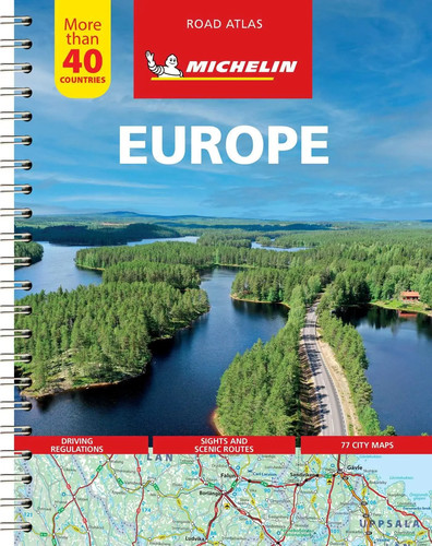 Michelin straßenatlas europa - straßenatlas,