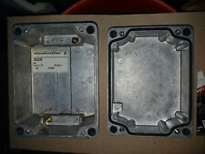 Aluminium Druckguss Gehäuse 170x130x90mm Weidmüller  034240