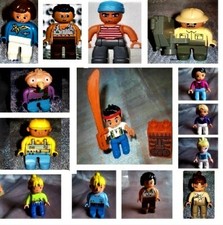 Lego Duplo Figur Figuren Safari Prinzessin Wendy  Bob Prinz Frau Mama Papa