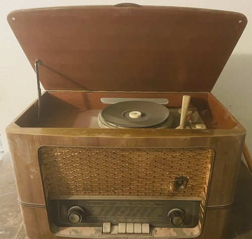 Vintage rarität braun ukw 555 - rarität,