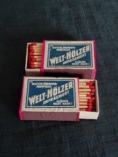 2 Streichholzschachteln, Welt