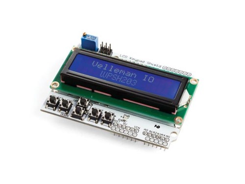 Lcd shield und tastatur für - und,