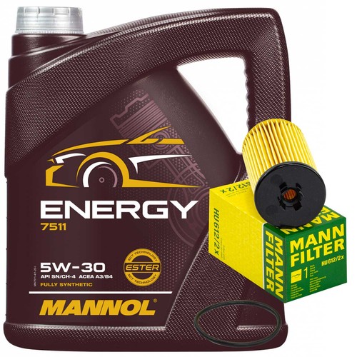 Motoröl set mannol 4 - motoröl, 5w-30