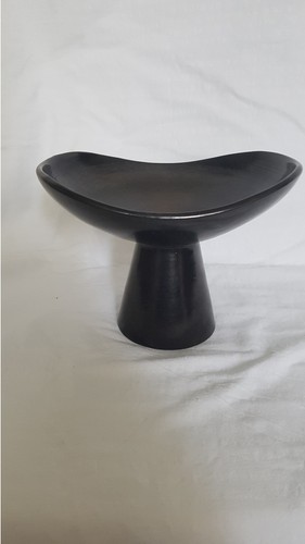 Vase leuchter schwarz 50er - vase,