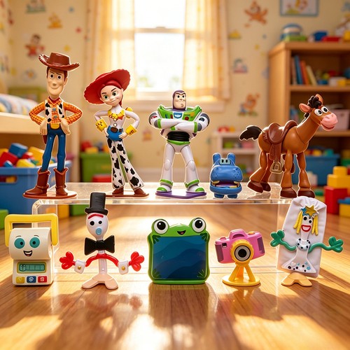10pcs set toy story woody - 10pcs/set, buzz