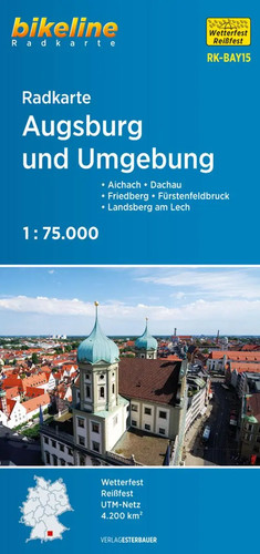 Radkarte augsburg und umgebung - radkarte,