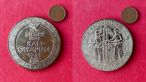 Ddr medaille bergbau - ddr,