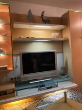 Wohnwand Holtkamp Erle/weiß 330 cm breit gebraucht