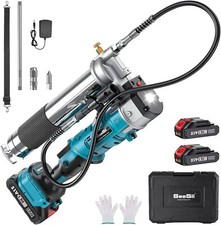 2-in-1 Akku-Fettpresse 12000 PSI 5.3 oz/min Leistungsstark Mit LED Licht