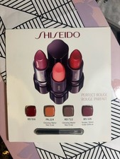 Shiseido Perfect Rouge Parfait Lip Stick Farben Auswahl 1g, Neu!