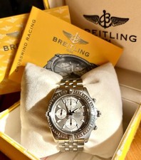FULLSET! Breitling Chronomat Crosswind Stahl A13355 Box & Papiere