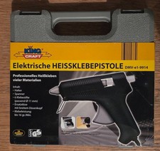 King Kraft elektrische Heißklebepistole neu und unbenutzt in Ovp