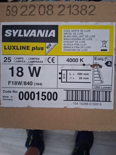Sylvania 18w 840 g13 - 18w,