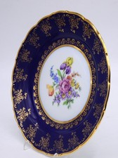 KOBALT Porzellan SAMMELTELLER