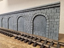 Gartenbahn Arkadenmauer Spur G