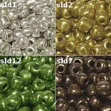 50g rocailles 4mm perlen - 50g,