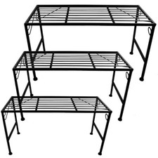 Metall Blumentreppe Blumenbank