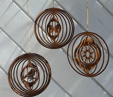 Windspiel Spirale 3D Sonne