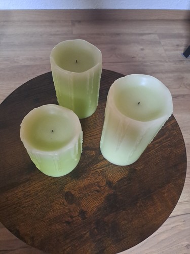 3er set echtwachs - set,