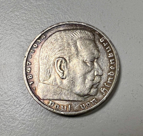 Reichsmark 1936 paul von - reichsmark,