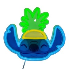 Lilo & Stitch Pineapple LED Neon Wandleuchte Disney Lampe Geschenkidee
