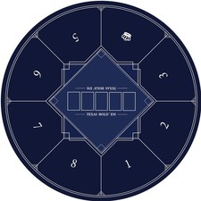 LaiEr Runde Poker Matte