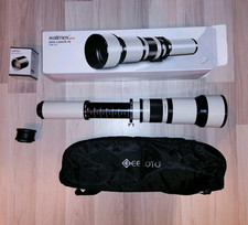 Walimex Pro 650-1300mm Teleobjektiv T2-Anschluss, SONY-NEX-ADAPTER, 2x-Konverter