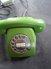 Wählscheiben-Telefon, grün, Telefon