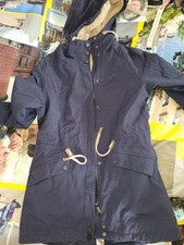 Vaude MANTEL, Warmer Mantel / Parka, Gr. S, Warm Wattiert, Rücken Mit Fell