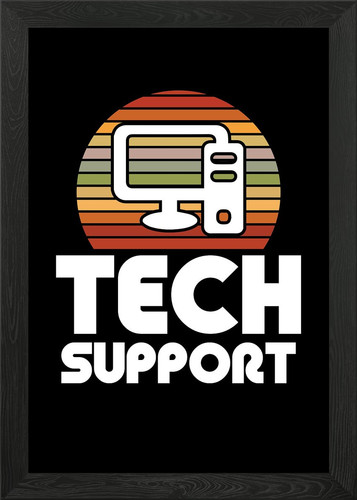 Tech support retro - tech,