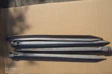 4 große 80 cm Erdanker vom Geroh 10 m Funkmast Antennenmast Ersatzteil