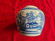 original alter Ingwertopf China 19. Jhdt. Blaumalerei