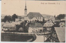 Ak Cunewalde 1919 Kirchblick Löbau Schönbach Cunewalde Oppach Bautzen
