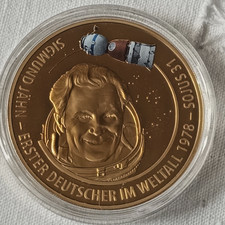 Vergoldete Medaille SIGMUND