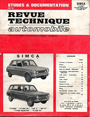 Simca 1100 special - 1100, /