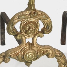 antik Paar Kaminböcke °