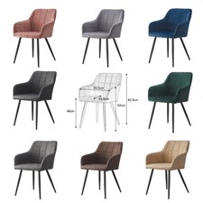 2pcs Esszimmerstühle Set