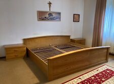 Schlafzimmer - Doppelbett, 2 Nachttische, Kleiderschrank 6-türig, Lattenroste