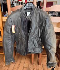 Motorradjacke Leder mit